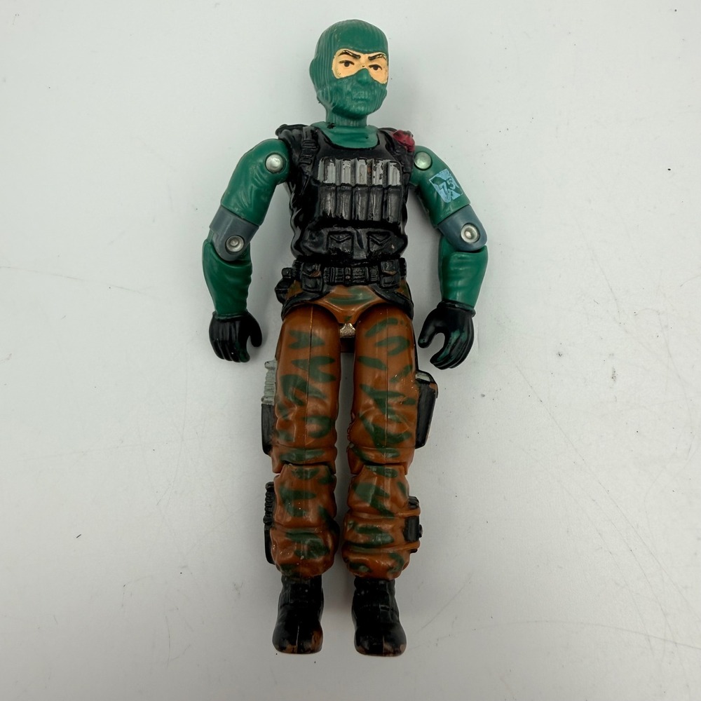 Vintage 1986 GI Joe Beach Head Action Figure V1 Hasbro ARAH Camo Ranger